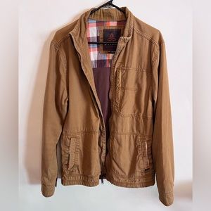 Prana | Flannel Lined Mens Zip Jacket | Sz Large